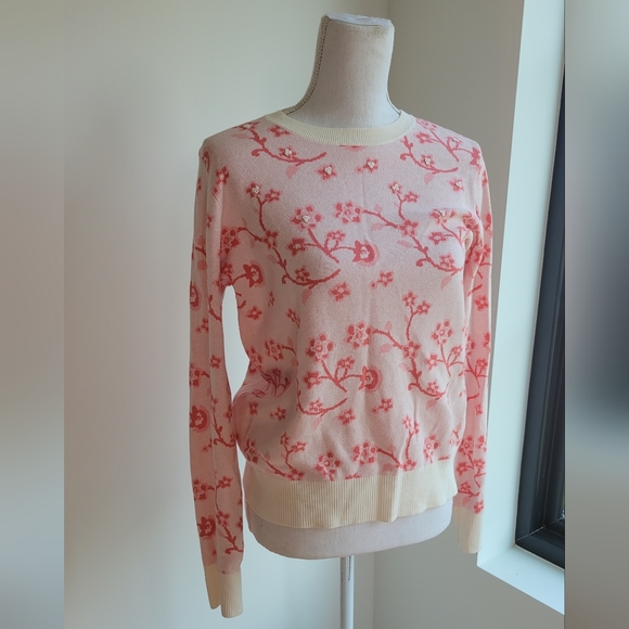 LOFT | Embroidered Floral Sweater - Picture 3 of 8